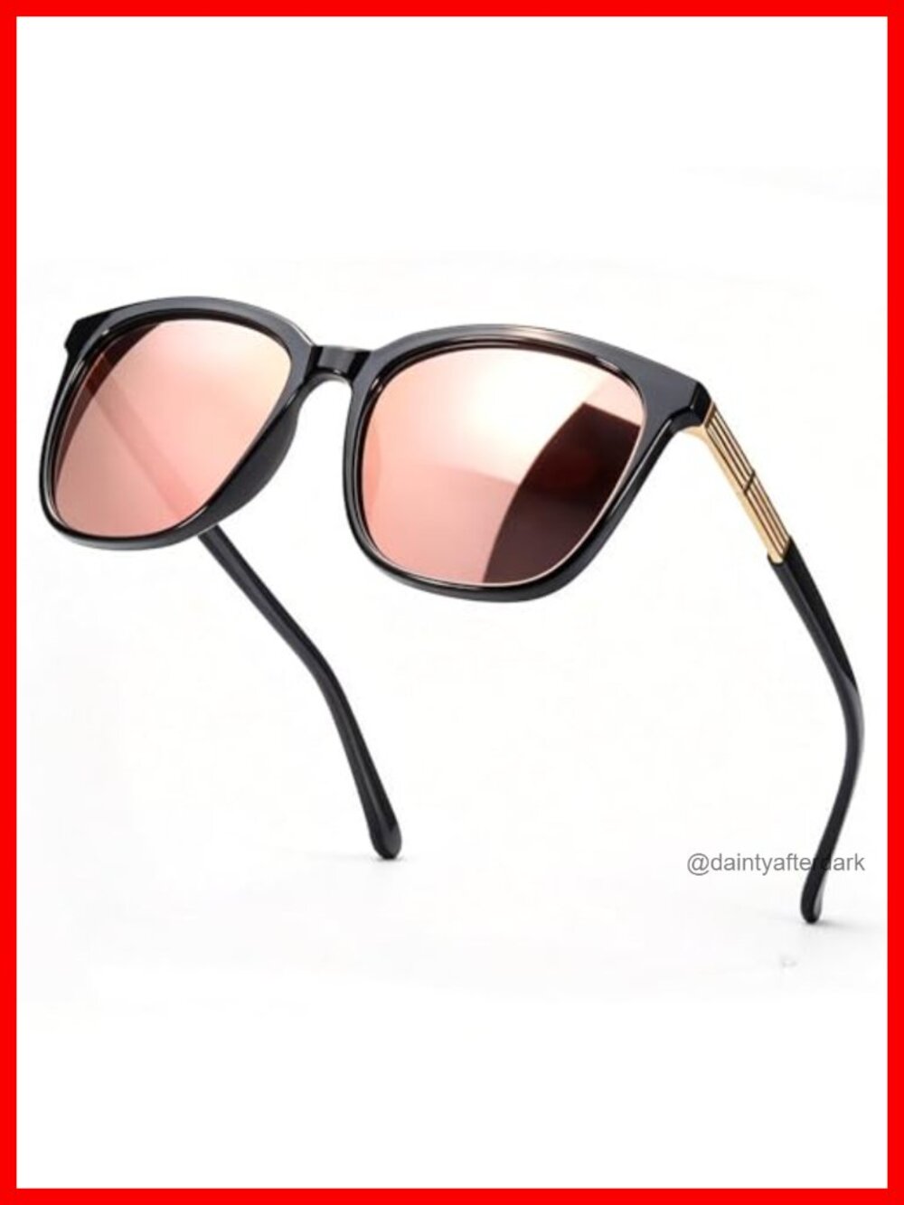 Oversized Square Polarized UV400 Sunglasses Lightweight Full Frame